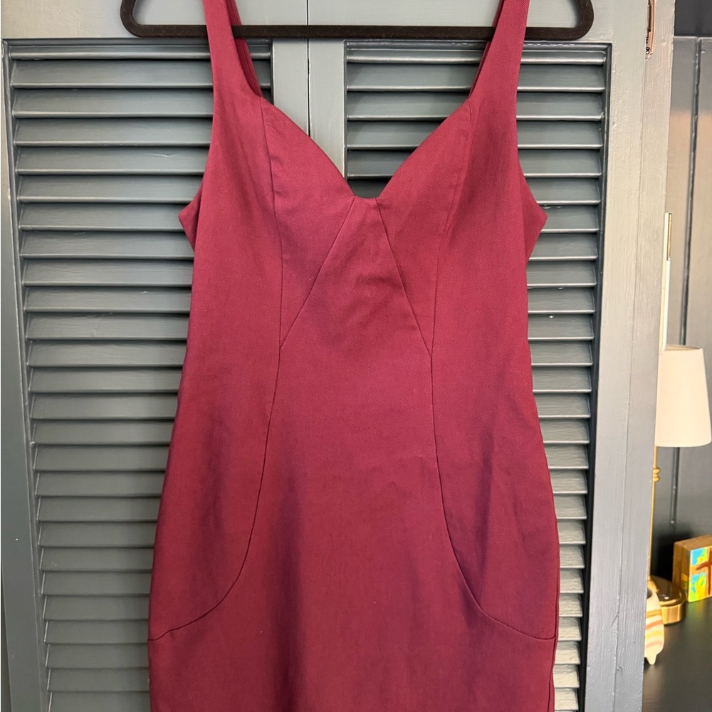 Endless Rose Deep Burgundy Dress